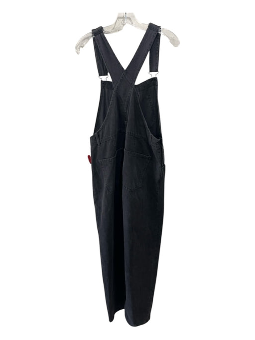We The Free Size S Dark Wash Cotton Denim Suspenders Pockets Jumpsuit Dark Wash / S