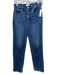 Pistola Size 25 Dark Wash Cotton Blend Denim High Waist Button Fly Jeans Dark Wash / 25
