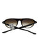 Ray Ban Brown Acetate Tortoiseshell Gradient Lens Flat Top Sunglasses Brown