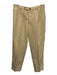 Incotex Size Est 28 Tan Cotton Blend Solid Dress Khakis Men's Pants Tan / Est 28