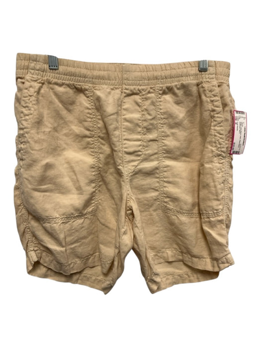 Todd Snyder Size M Beige Linen Blend Solid Waist Band Men's Shorts Beige / M