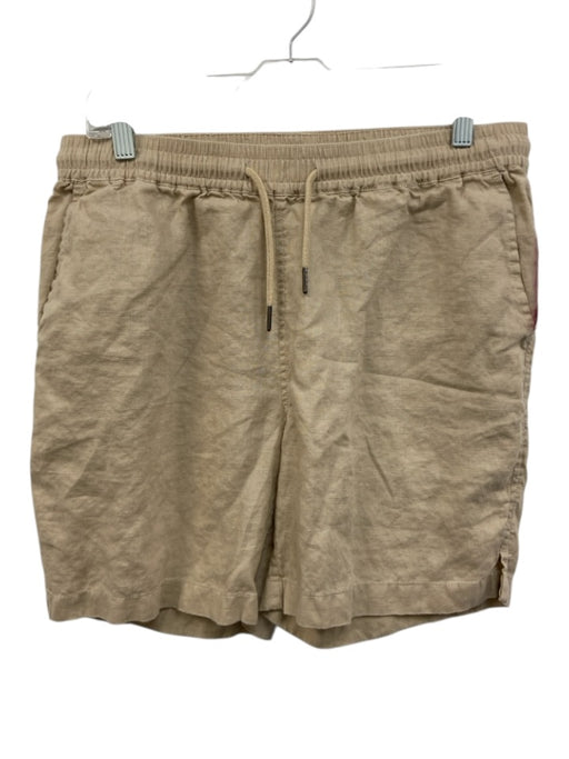 Quince Size M Tan Linen Solid Waist Band Men's Shorts Tan / M