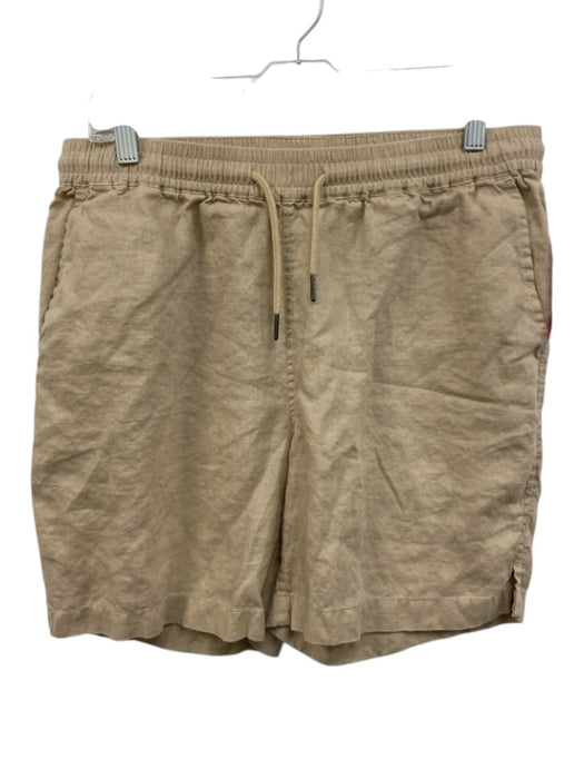 Quince Size M Tan Linen Solid Waist Band Men's Shorts Tan / M