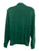 Masters Size M Green Cotton Solid Quarter Zip Sweatshirt Men's Long Sleeve Shirt Green / M