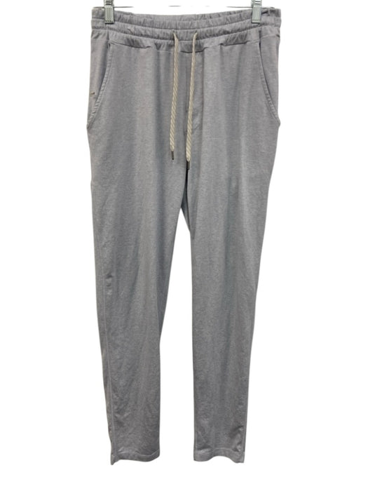 Vuori Size Est S Gray Cotton Blend Solid Jogger Men's Pants Gray / Est S