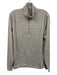 Vuori Size Est M Gray Synthetic Heathered Athletic Quarter Zip Long Sleeve Shirt Gray / Est M