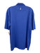 Johnnie O Size L Blue Synthetic Solid Polo Athleisure Men's Short Sleeve Blue / L