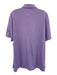 Peter Millar Size M Purple Synthetic Solid Athletic Polo Men's Short Sleeve Purple / M