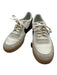 Nike Shoe Size 9 White & Blue Leather Solid Sneaker Men's Shoes White & Blue / 9