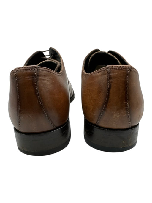 To Boot New York Shoe Size 8 AS IS Brown Leather Solid Lace Up Dress Men's Shoes Brown / 8