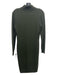 Ralph Lauren Size Medium Hunter Green Merino Blend Long Sleeve high neck Dress Hunter Green / Medium