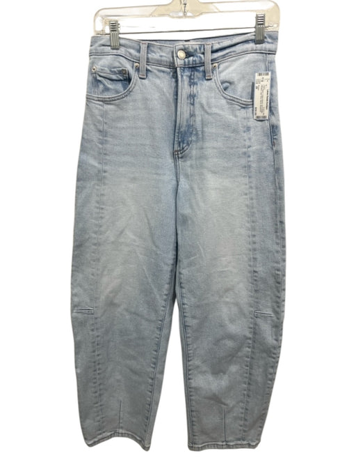 Pistola Size 26 Light Wash Cotton Denim Zip & Button Paneled High Rise Jeans Light Wash / 26