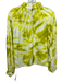 Marie Oliver Size XS White & yellow Rayon & Silk Abstract Print Elastic Neck Top White & yellow / XS
