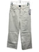 J. Crew Size 25 White Cotton Blend Denim Button Fly Wide Leg Vintage Wash Jeans White / 25