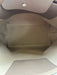 Longchamp Taupe Brown Coated Canvas Double Handle Snap Closure Zip Top Tote Bag Taupe Brown / L