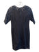 Rebecca Taylor Size 6 Black Rayon Blend Round Neck Lace Detail Back Zip Dress Black / 6