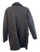 W by Worth Size XP Black Rayon Blend Zip & Button Faux Leather Detail Jacket Black / XP