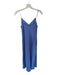 Beautiful People Size P Purple Silk Spaghetti Strap Midi Slip Dress Dress Purple / P