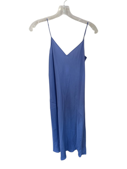 Beautiful People Size P Purple Silk Spaghetti Strap Midi Slip Dress Dress Purple / P