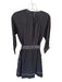Banjanan Size XS Black & White Cotton Long Sleeve Stitching Detail Belted Dress Black & White / XS