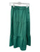 LaRoque Size M Forest Green Polyester Elastic Waist Maxi Skirt Forest Green / M