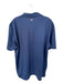 Peter Millar Size XL Navy Polyester Blend Football Golf Men's Polo Navy / XL