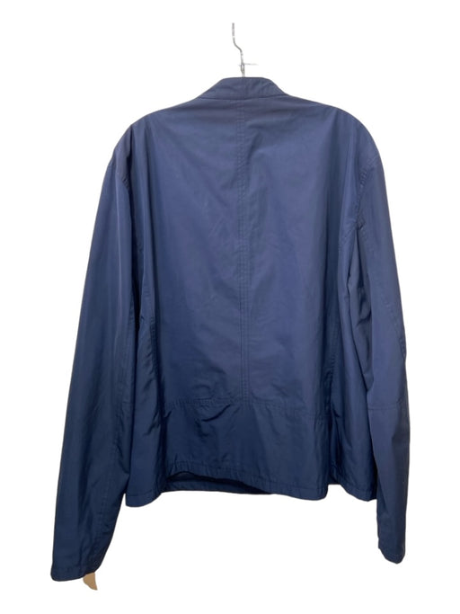 Jack Spade Size XL Navy Polyester Solid front pocket Men's Jacket XL