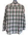 Burberry Size XXL Light Blue & White Cotton Nova Check Men's Long Sleeve Shirt Light Blue & White / XXL