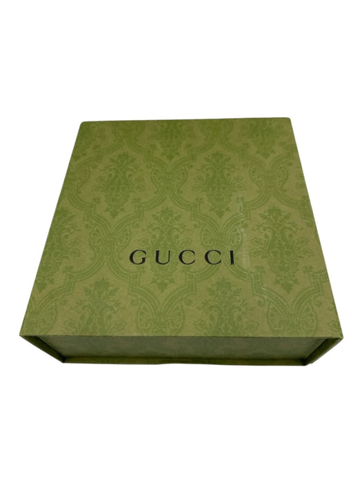 Gucci New Black Leather Solid Men's Belt Black