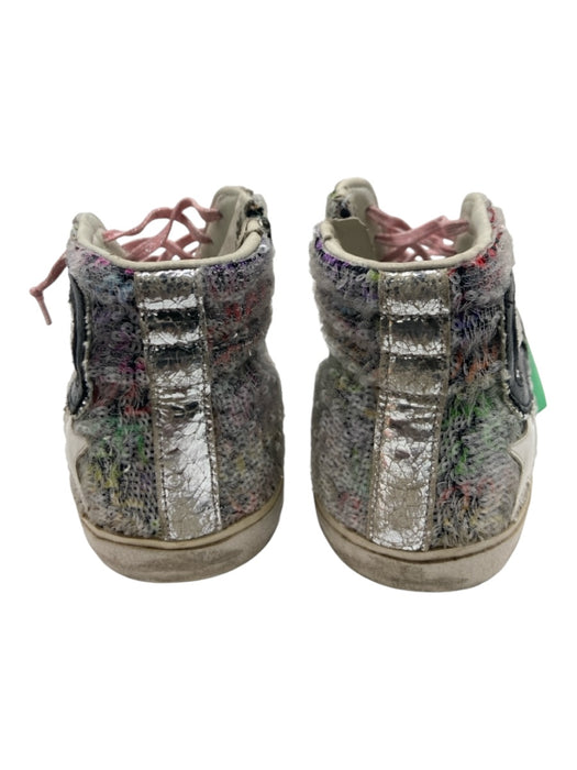 Golden Goose Shoe Size 38 Beige & Multi Suede Sequin Animal Print Sneakers Beige & Multi / 38