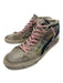 Golden Goose Shoe Size 38 Beige & Multi Suede Sequin Animal Print Sneakers Beige & Multi / 38