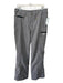 Nils Size 8 Gray & Animal Print Polyester Crosshatching Straight Ski Pants Pants Gray & Animal Print / 8