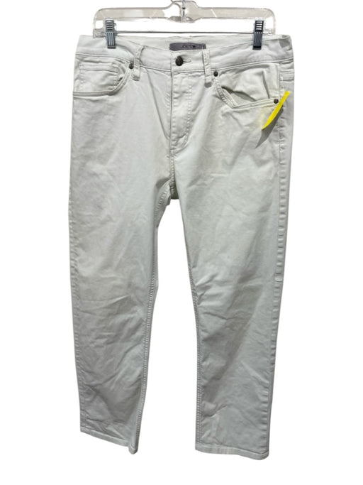 Joes Size 33 Cream Cotton Solid Men's Pants Cream / 33