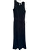 Spanx Size M Black Modal & Polyester Sleeveless Wide Leg Drawstring Jumpsuit Black / M