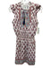 Bell by Alicia Bell Size S Red, Blue & White Cotton Cap Sleeve Paisley Dress Red, Blue & White / S