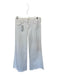 Mother Size 29 White Cotton Raw Hem High Waist Wide Leg Button Fly Jeans White / 29
