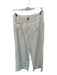 Maeve Size 29 Cream Linen Blend Straight Leg Front Pocket High Waist Pants Cream / 29