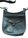 Botkier Black Silver Hardware Cross Body Inner Pocket Adjustable Strap Purse Black