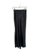 Aqua Size S Black Side Zip Maxi Elastic Waist Skirt Black / S