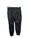 Spanx Size M Black Polyester & Elastane Vegan Leather Elastic Waist Jogger Pants Black / M
