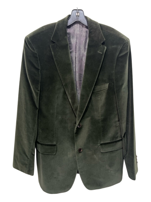 Boss Green Cotton Velour 2 Button Men's Blazer 44L