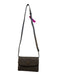 Sam Edelman Gold Polyester & Leather Textured Metallic Textured Crossbody Bag Gold