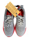 Nike Shoe Size 8 Gray & Red Canvas Athletic Sneakers Gray & Red / 8