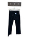 Just Black Denim Size 25 Black Cotton Blend Raw Hem Cropped Jeans Black / 25