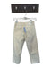 Mavi Size 25 Cream Cotton Blend Raw Hem Pants Cream / 25