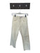 Mavi Size 25 Cream Cotton Blend Raw Hem Pants Cream / 25