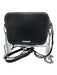 Rebecca Minkoff Black Leather Silver Hardware Zip Tassel Crossbody Bag Black / S