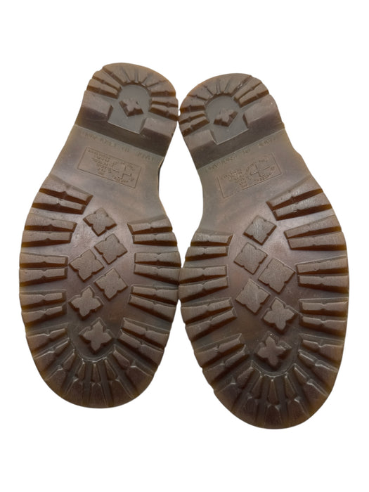 Dr. Martens Shoe Size Est 9 Brown Leather Solid Dress Men's Shoes Brown / Est 9