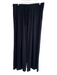 For The Rebuplic Size L Black Rayon Blend Elastic Waist Side Pockets Pants Black / L