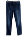 Joe's Size 26 Dark Wash Cotton Mid Rise Zip Fly 5 Pocket Skinny Jeans Dark Wash / 26